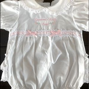 “Grandma’s Angel” onesie, worn 1 time